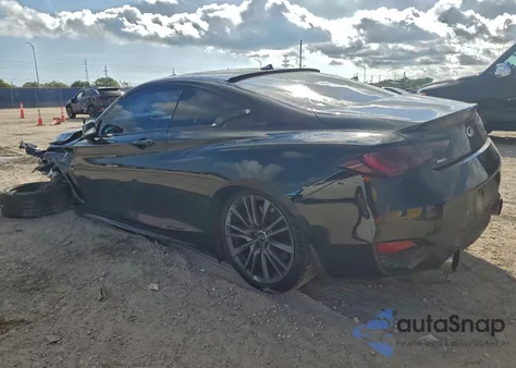 2017 Infiniti Q60 Red Sport 400 z USA, uszkodzony, nr VIN JN1FV7EL5HM701244